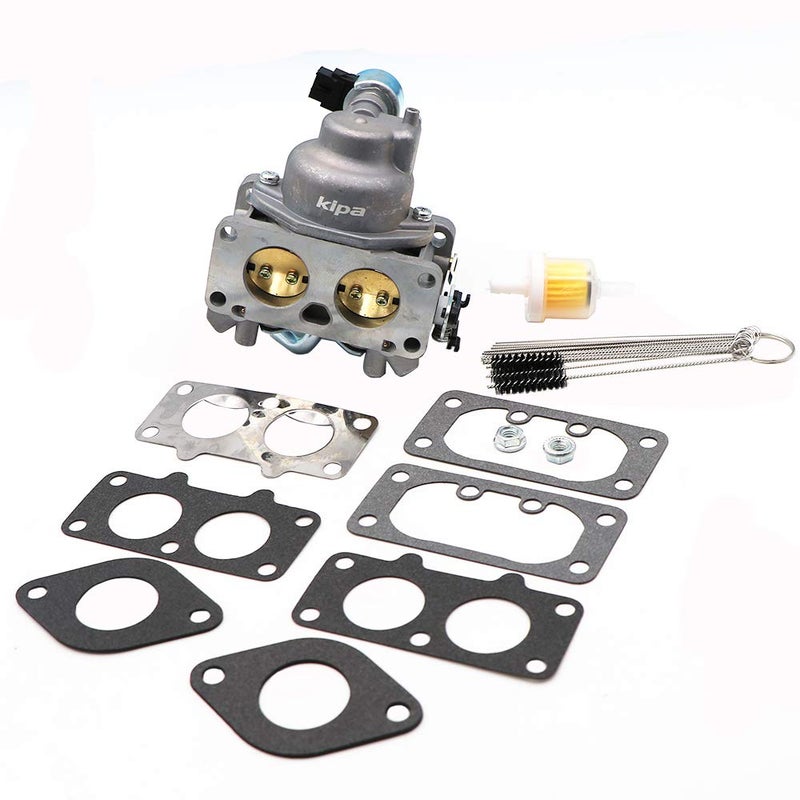 KIPA Carburetor For FH721V series Engines Mower Tractor, Replace OEM 15004-0757 15003-7094, 15004-1005,With Carbon Dirt Jet Cleaner Tool Kit Mounting Gaskets - Image 1